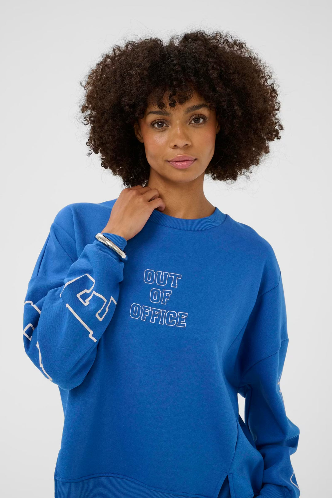 Culture Charlie Sweatshirt In Nautical Blue