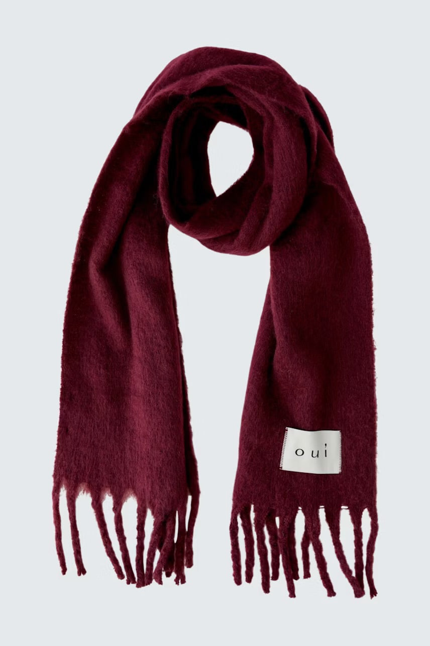 Scarf in Bramble berry