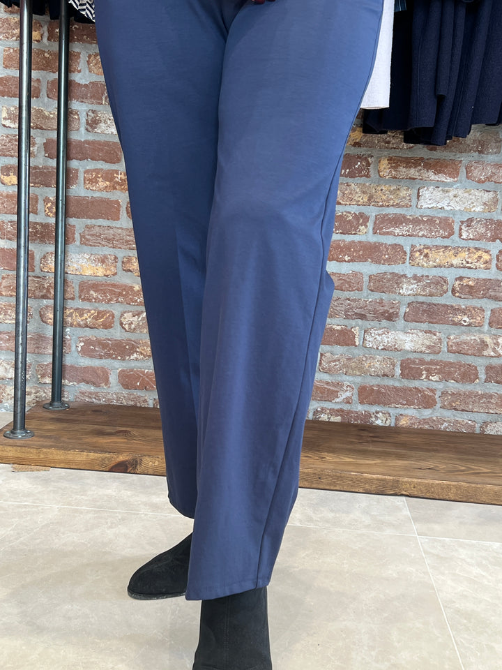 Deck By Decollage Trousers In Navy