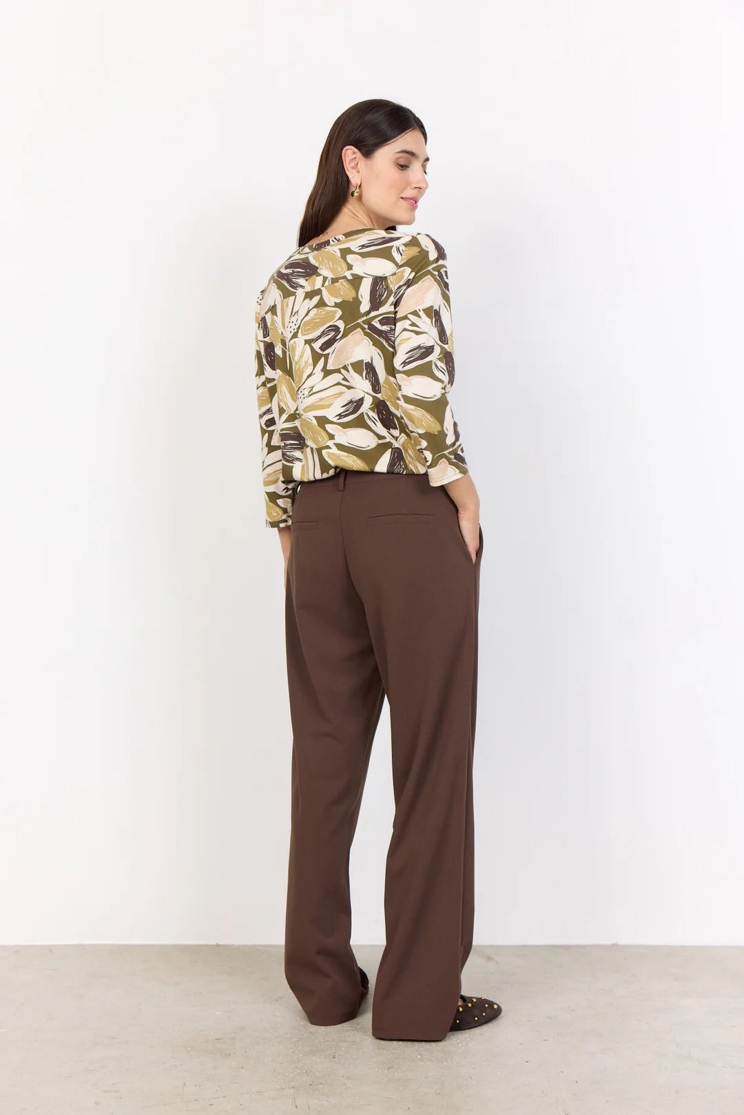 Soya Concept Felicity Top In Olive