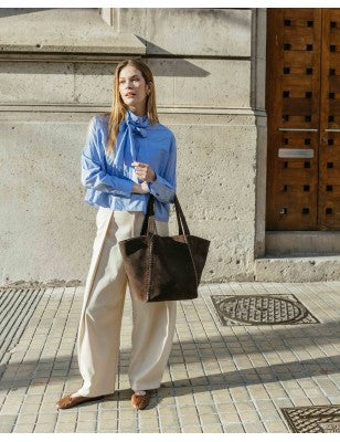 BIBA narrows leather shoulder bag