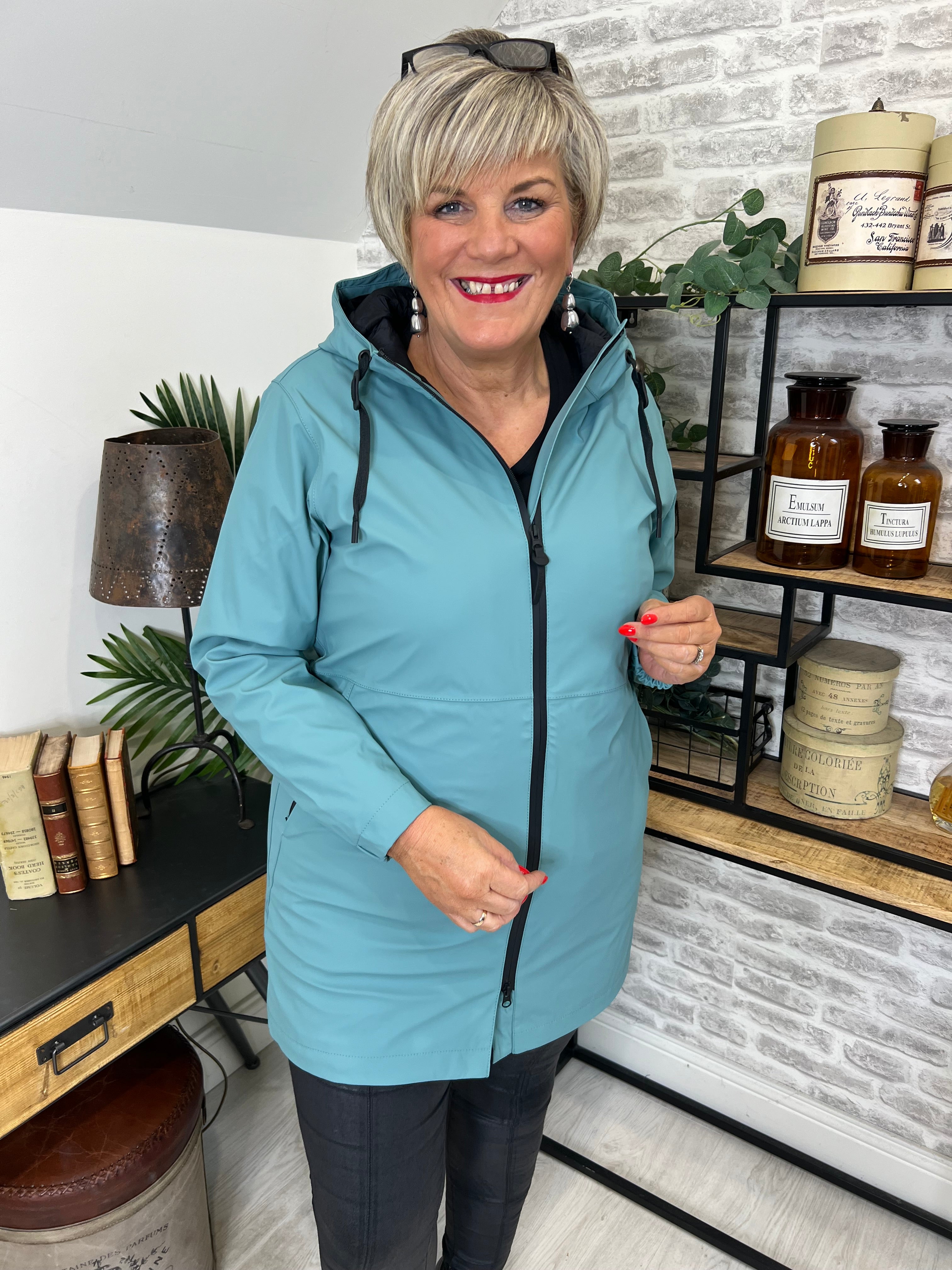 Tanta vand raincoat in Arctic