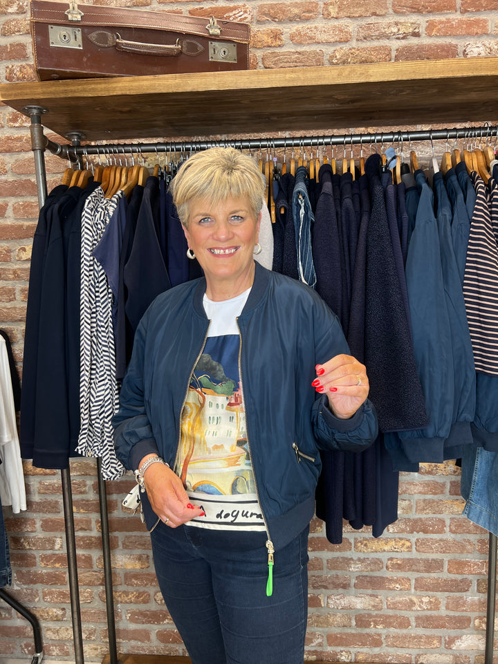 Nümph Nuellanora Jacket In Dark Sapphire