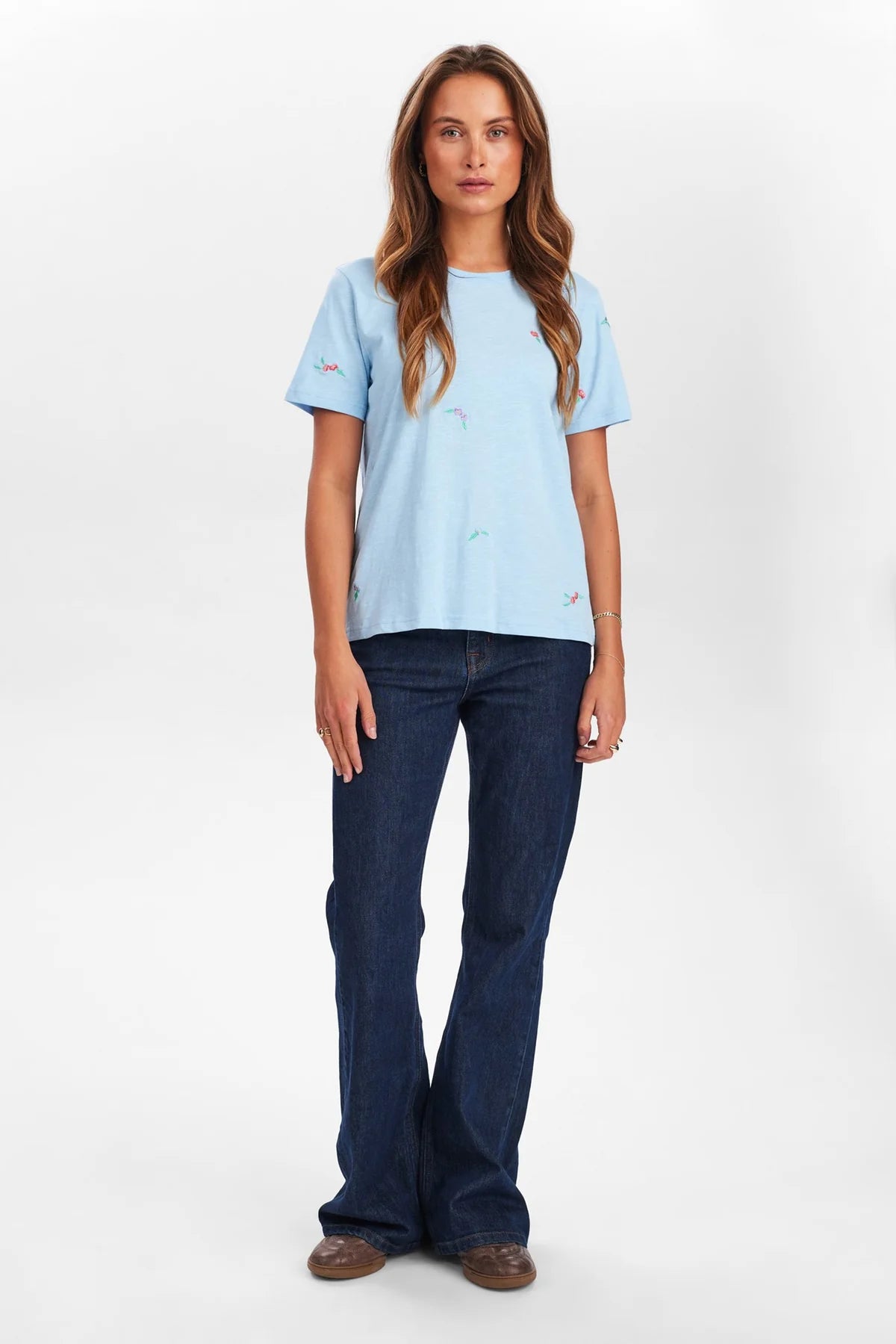 Nümph Nusuis T-shirt In cerulean