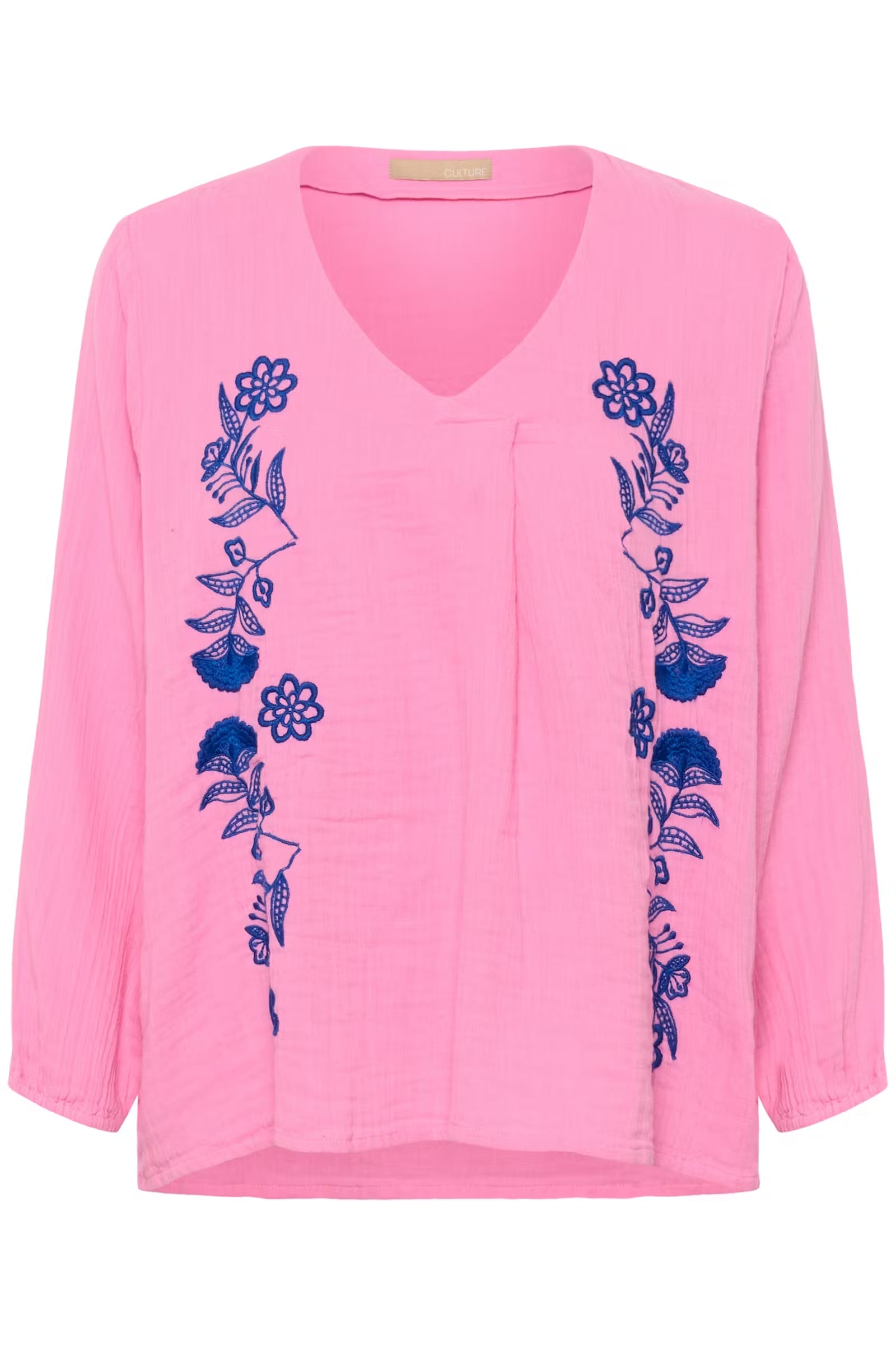 Culture Elina Blouse In Begonia Pink