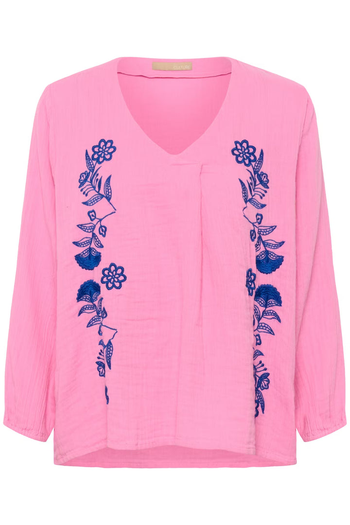 Culture Elina Blouse In Begonia Pink