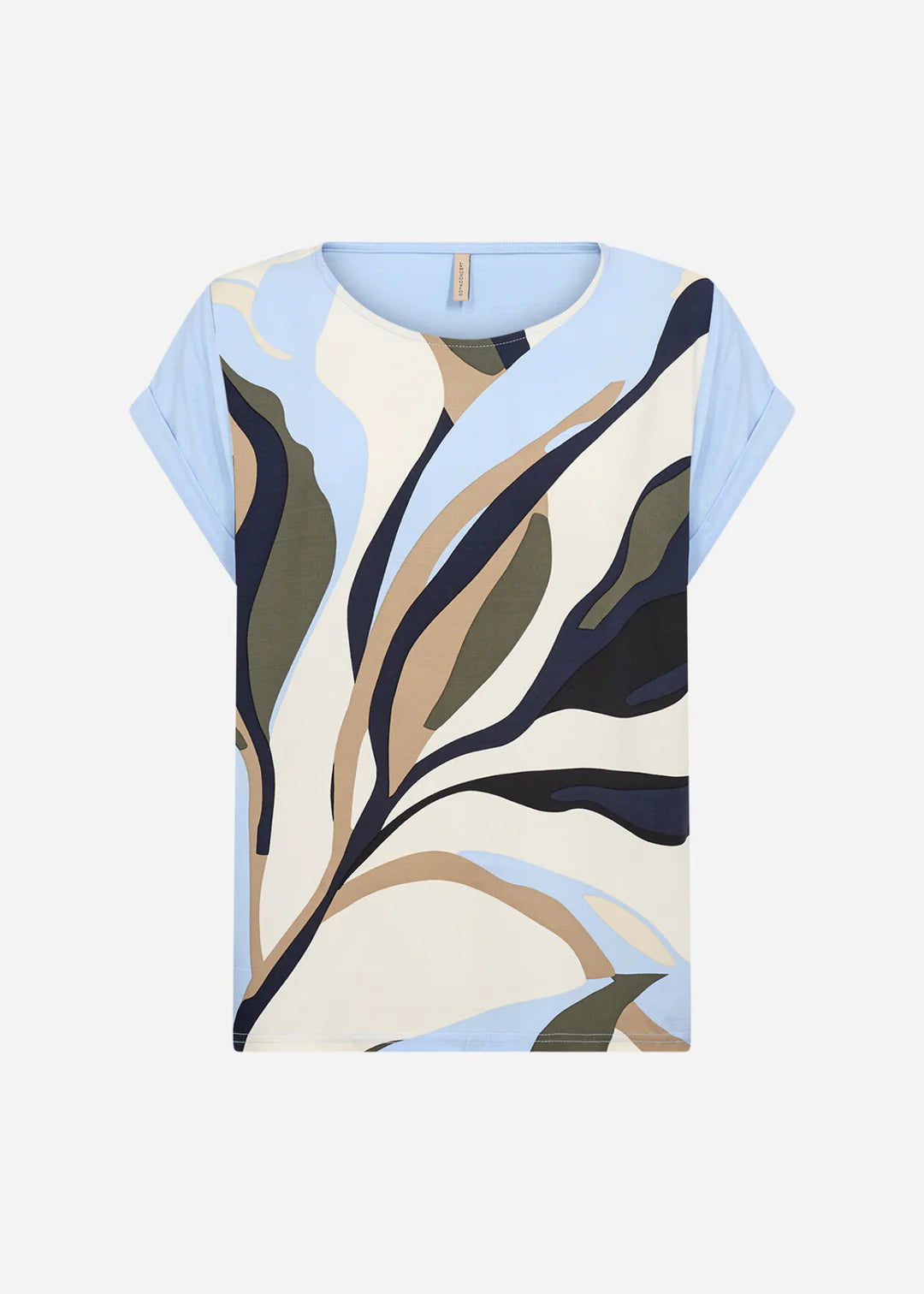 Soya Concept Gail Blouse In Blue Multi