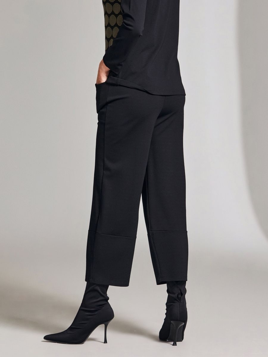 Slouch Trousers In Black
