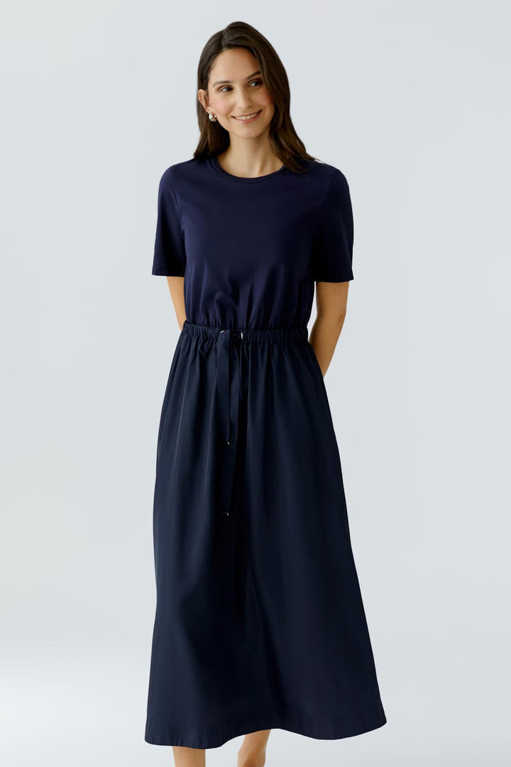Oui Maxi Dress In Dark Blue