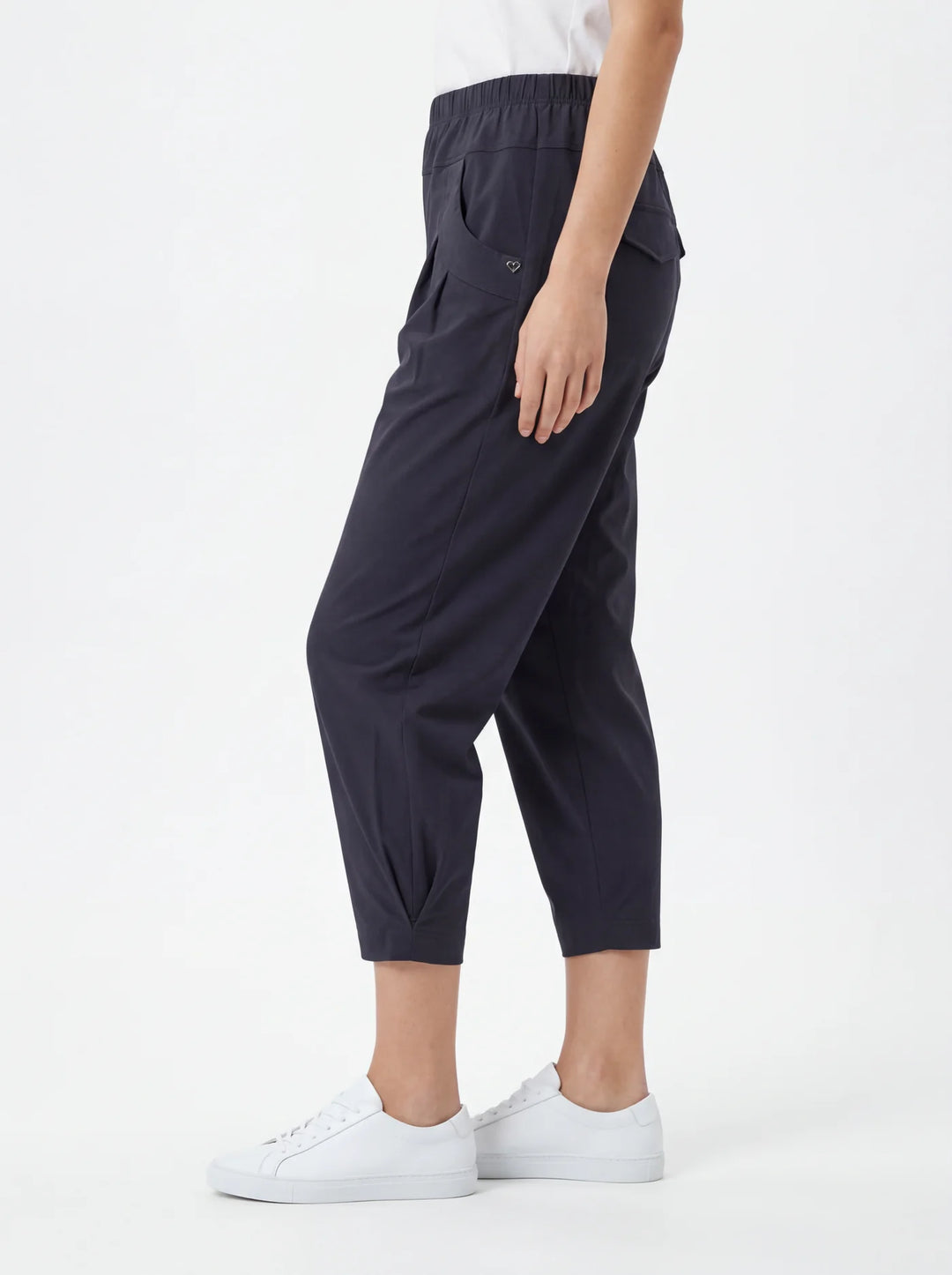 Stehmann Rachell Bengaline Trousers In Navy