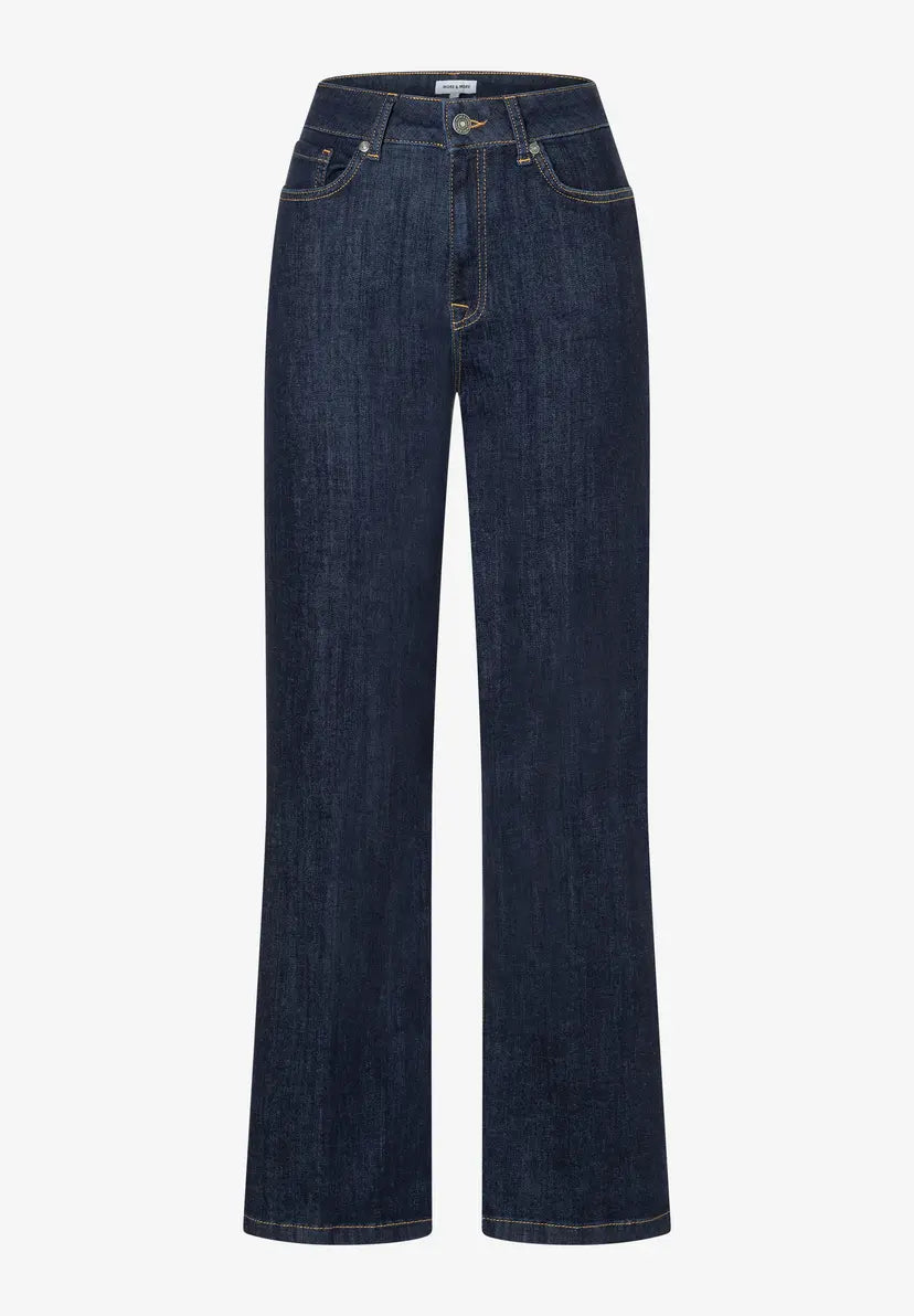 More & More Marlene Jeans In Dark Blue