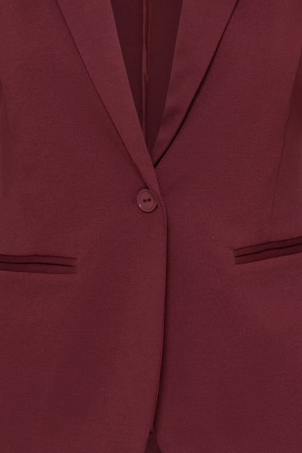 Kate Jersey Blazer In Red
