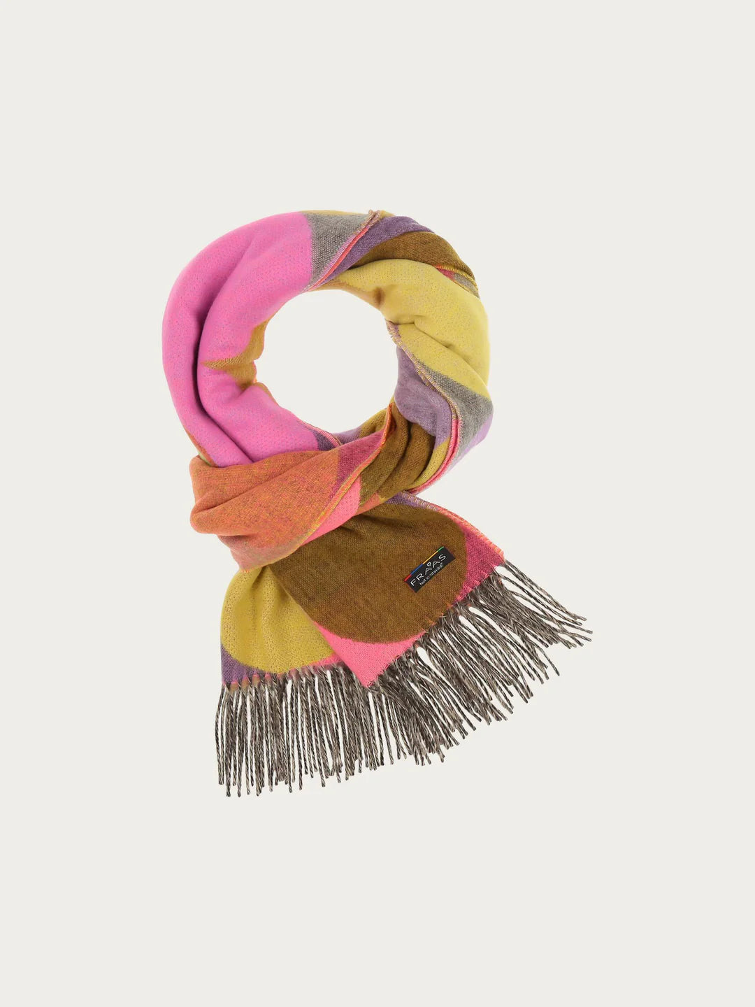 Cashmink Polka Dot design Scarf In Multicolour