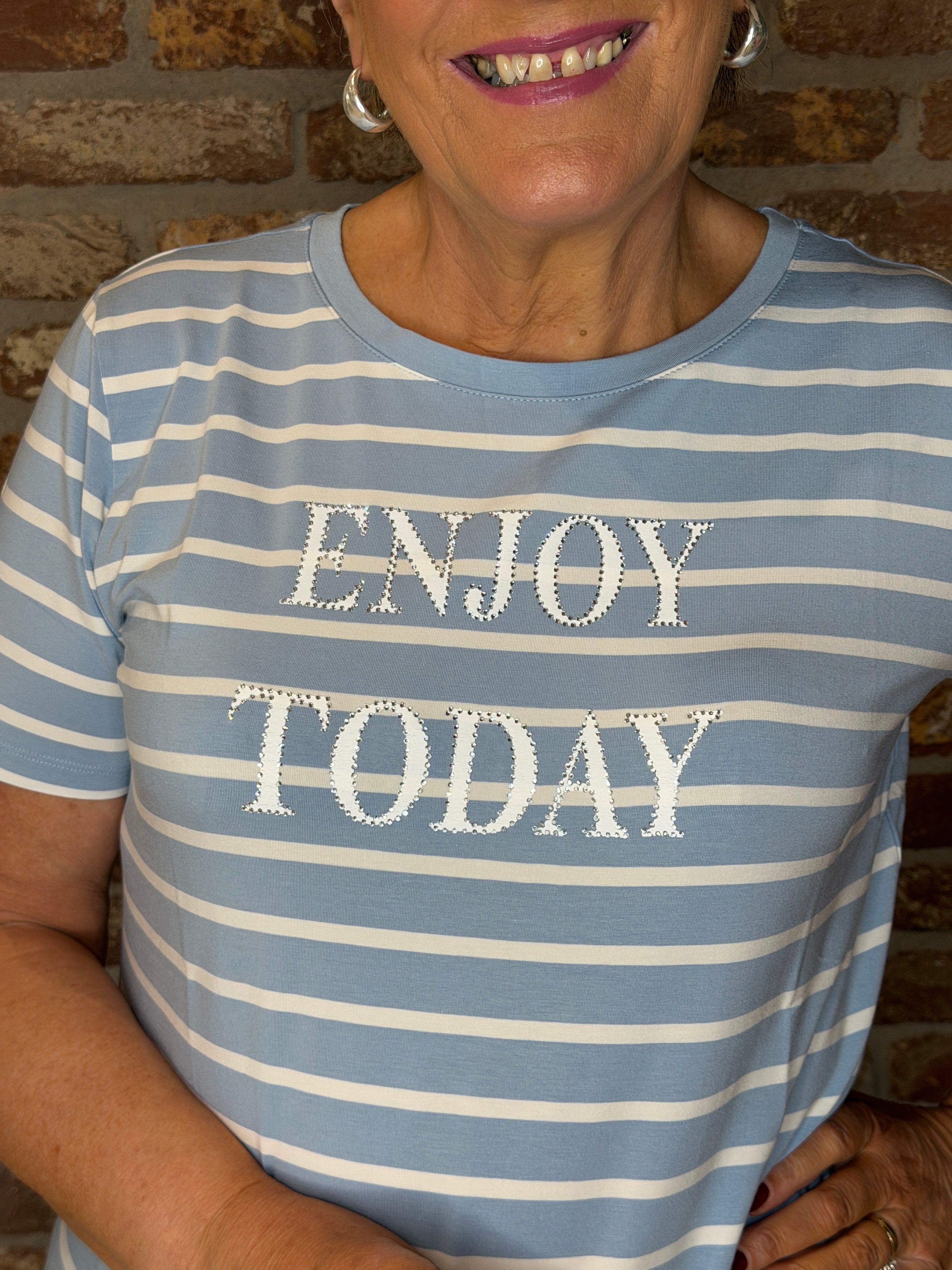Monari striped t-shirt In Seaside