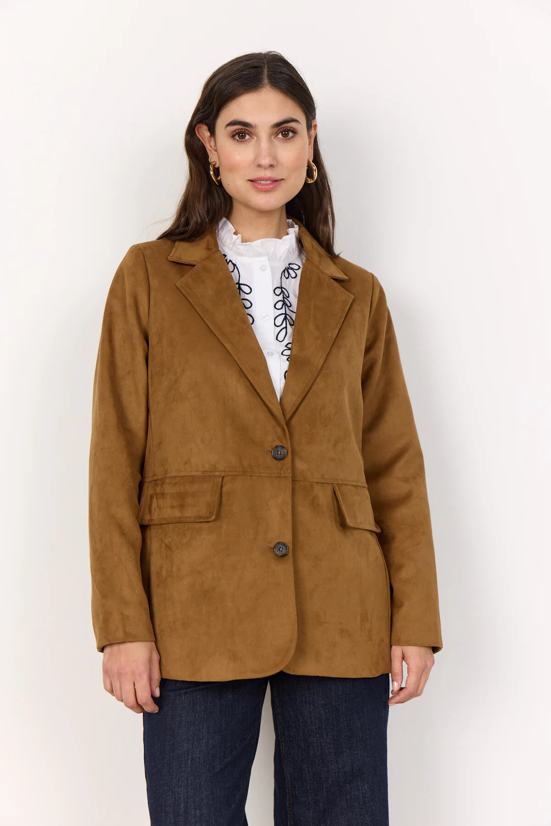 Soya Concept Vesna Blazer In Camel