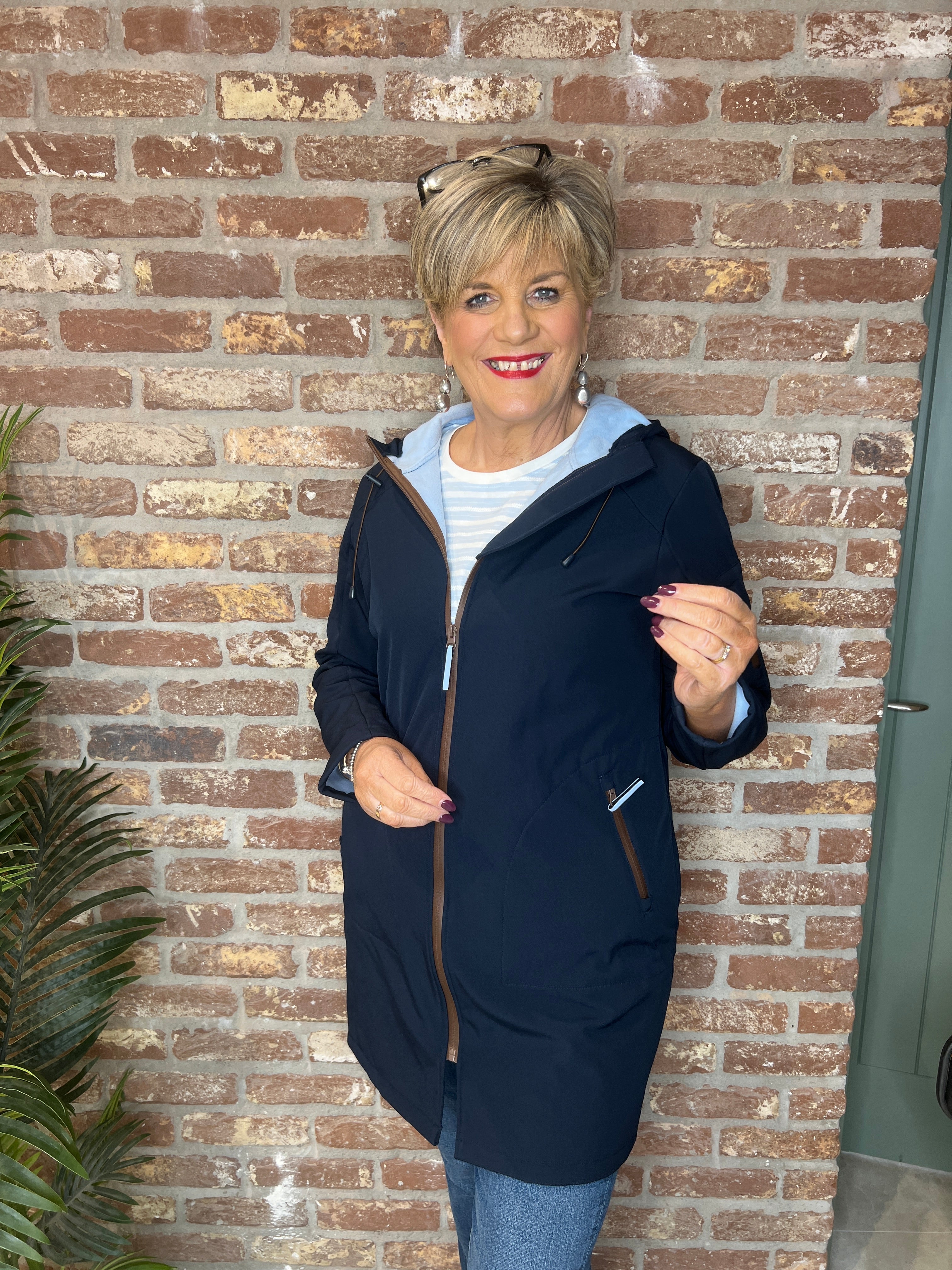 Soya Concept Julia Jacket In Navy