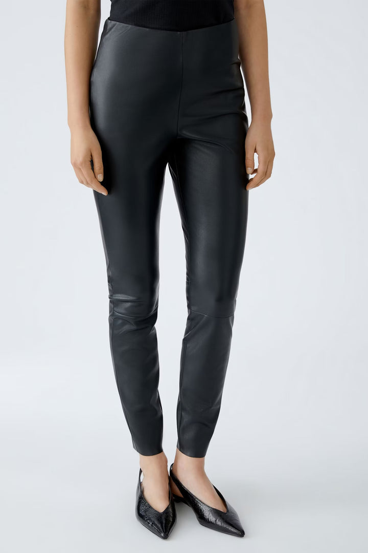 Oui Chasey Leggings In Black