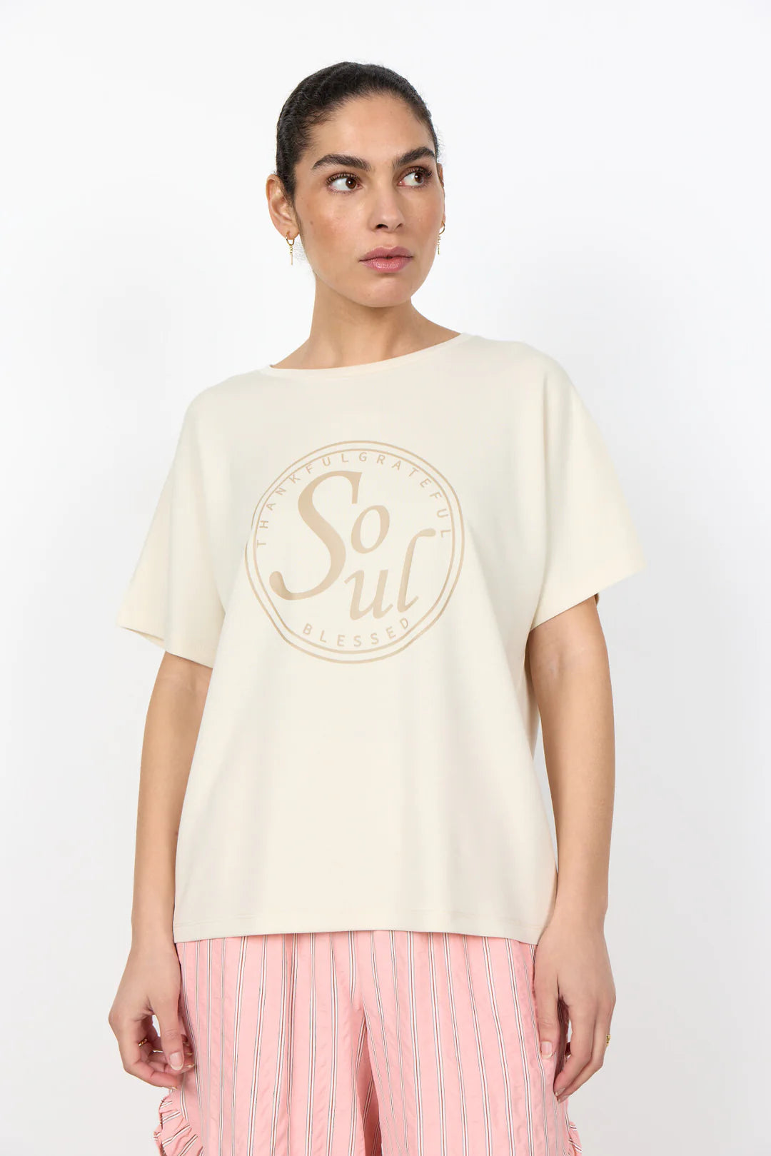 Soya Concept Banu t-shirt In cream