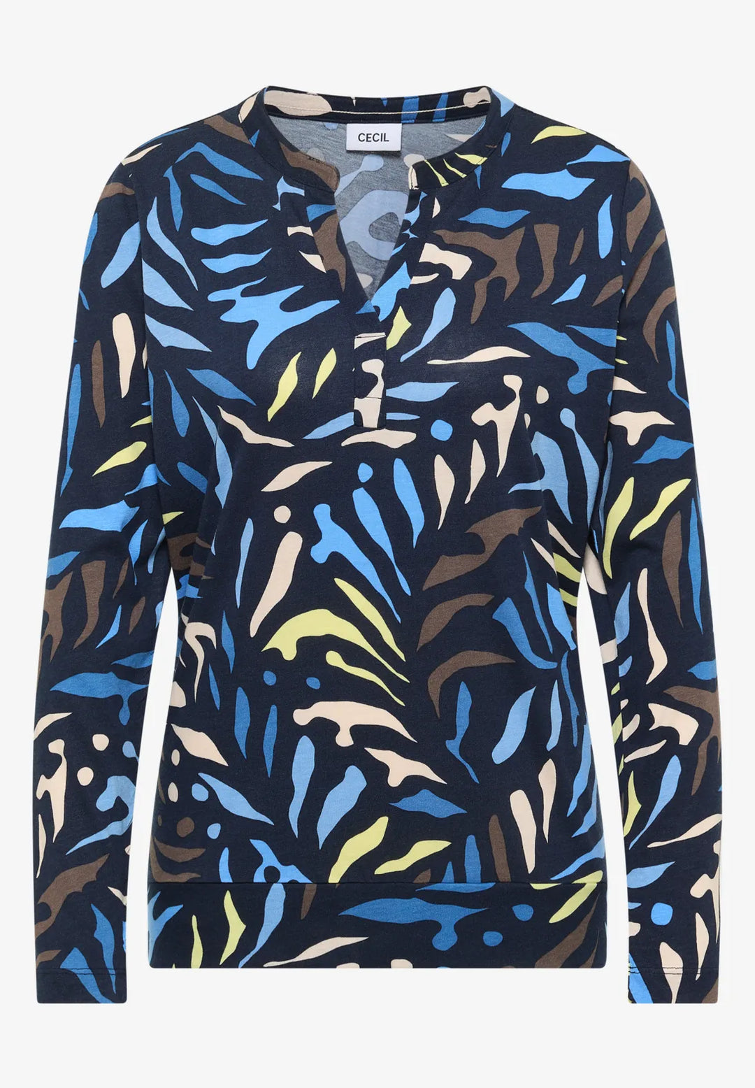 Cecil Multi Top In Universal Blue