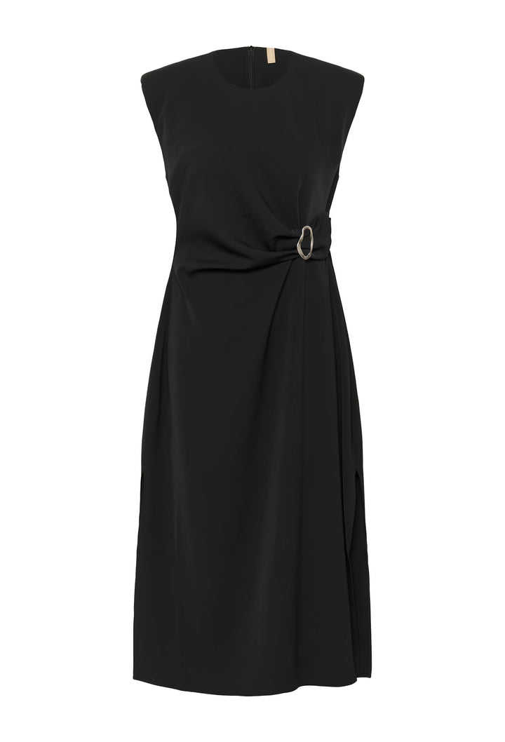 Culture Dress With ring detail In Black