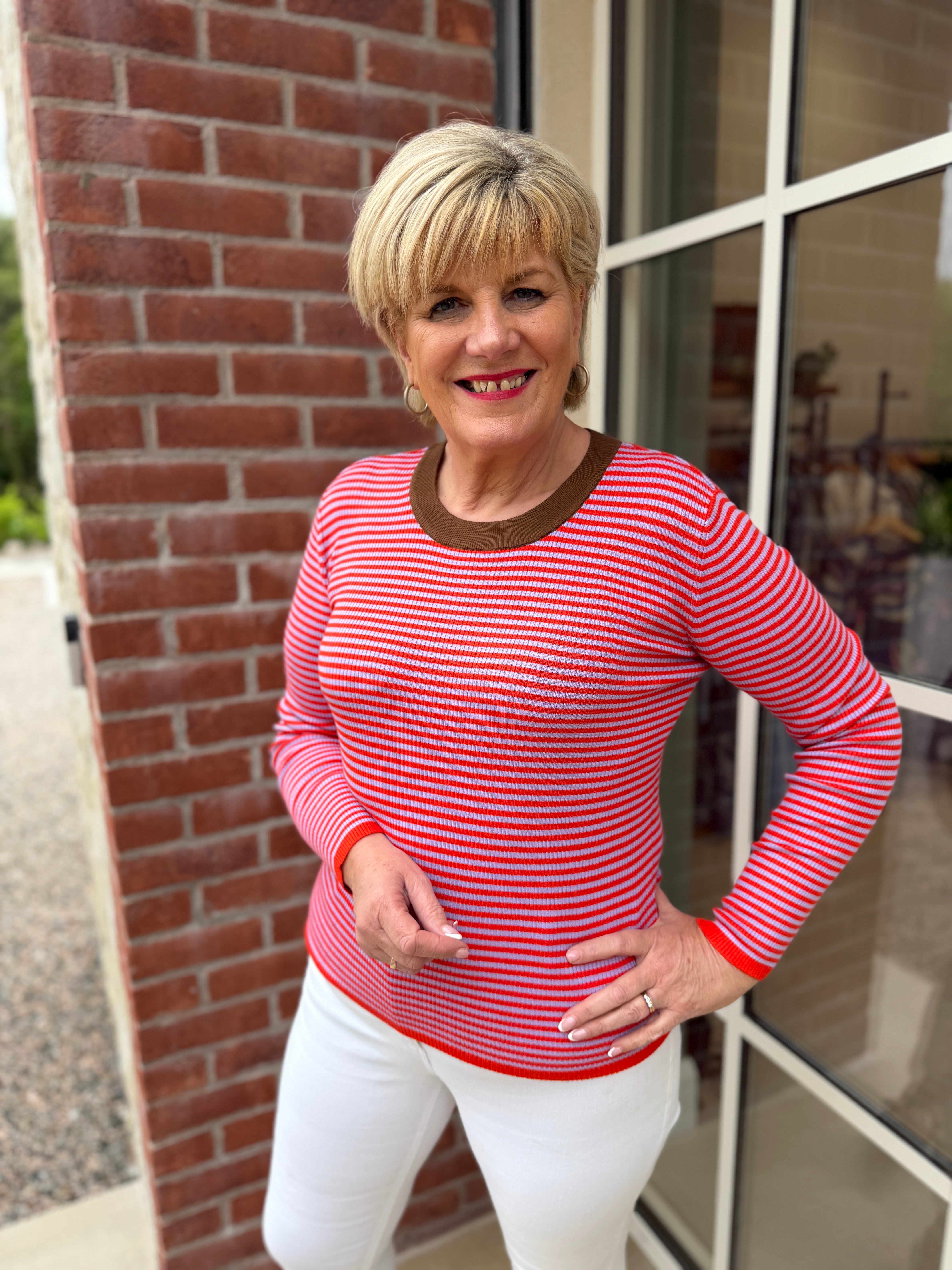 Nümph Nufilina Pullover in Purple Rose
