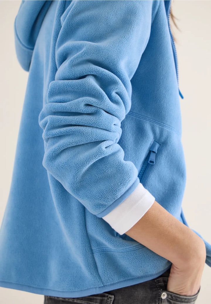 Cecil Fleece Jacket In Fountain Blue