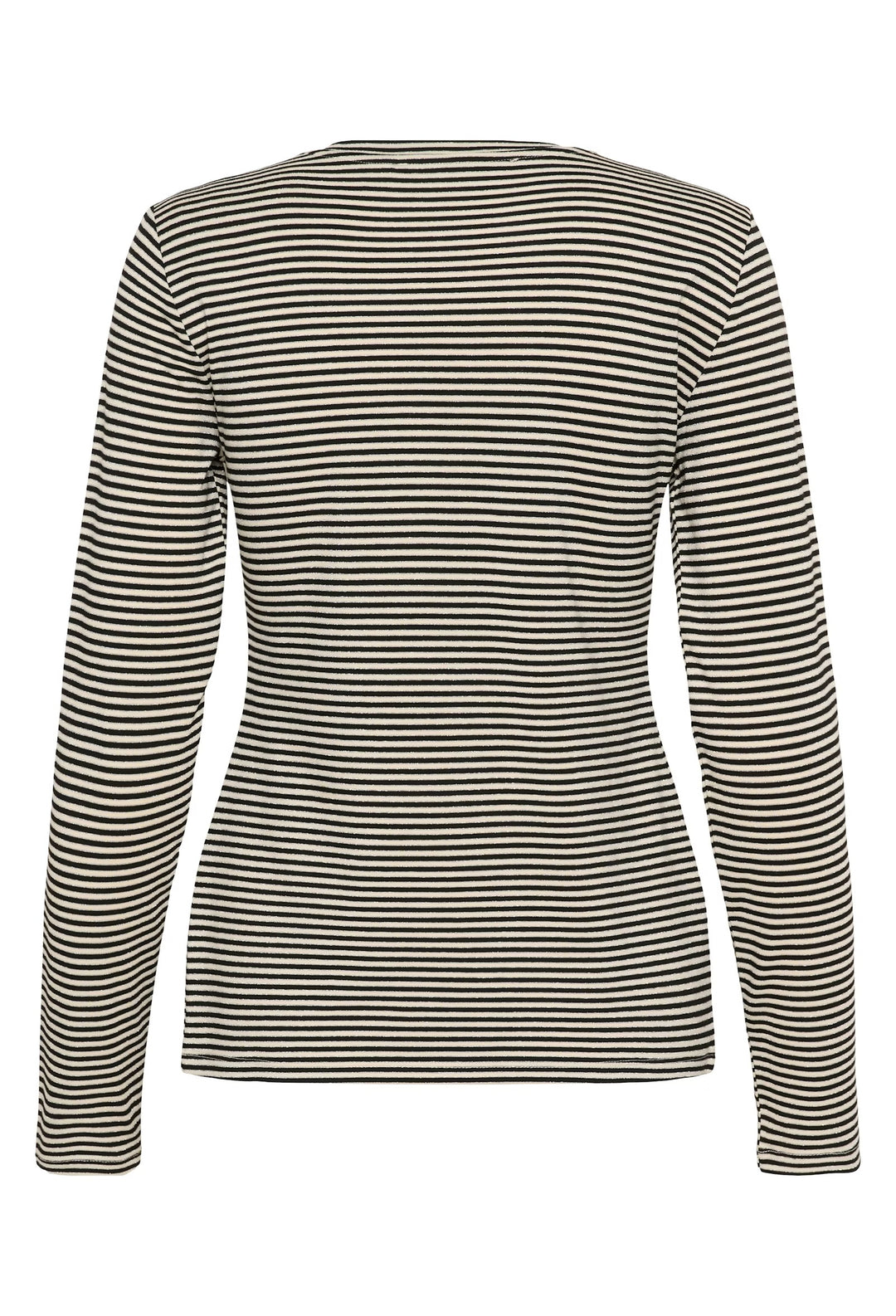 Culture Striped Top In Black & White