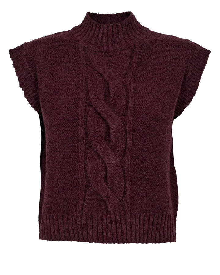 Nümph Nucally Pullover In Wine