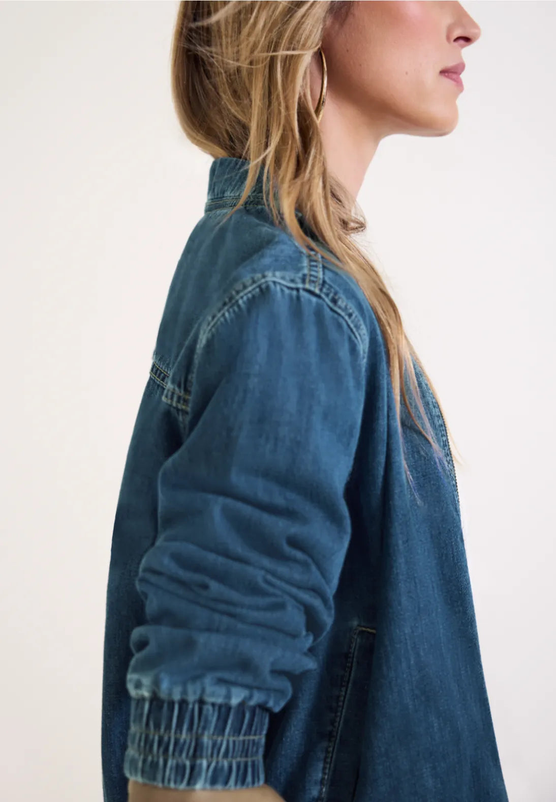 Street One Bomber jacket In medium blue