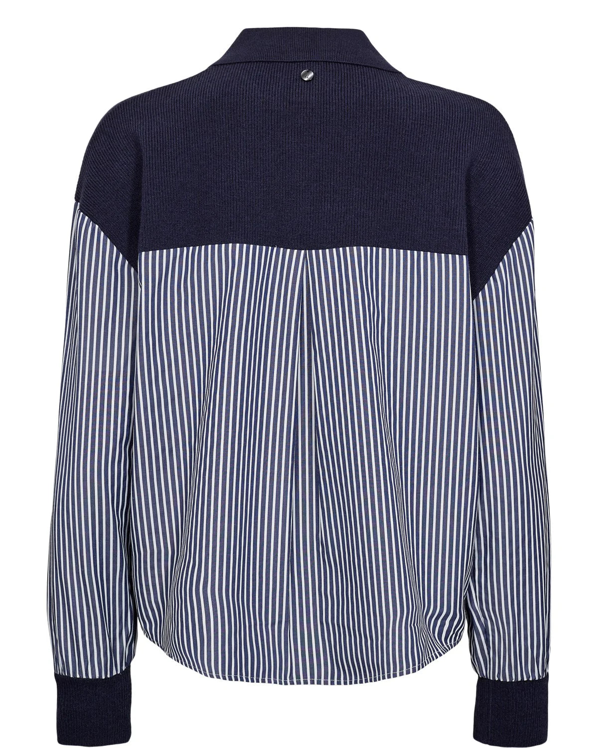 Nümph Numarsy Striped Pullover In Dark Sapphire