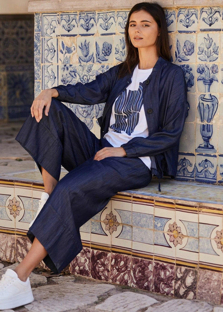 Peruzzi Lux Trousers In Denim