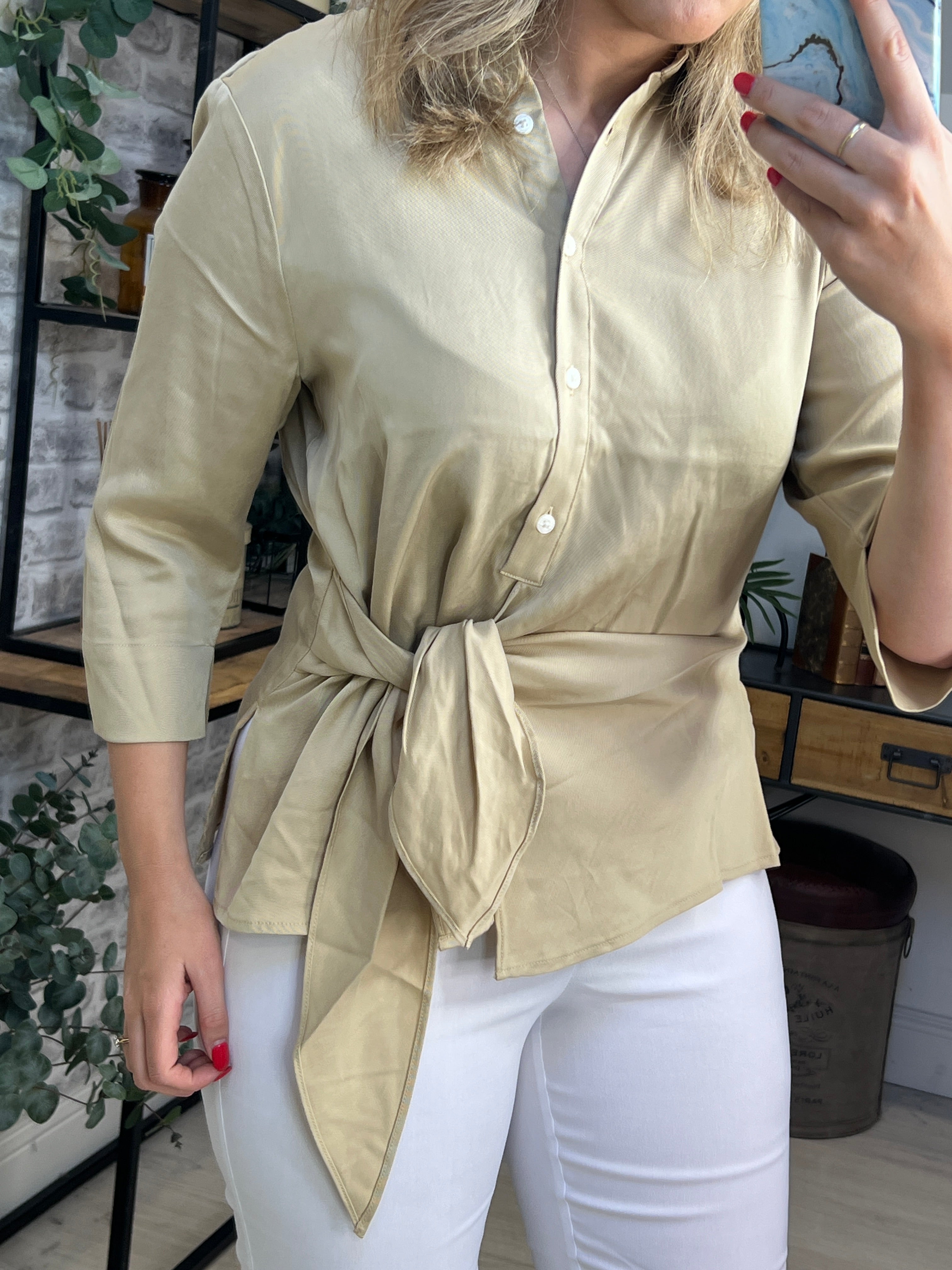 Masai Isalena Shirt In Safari