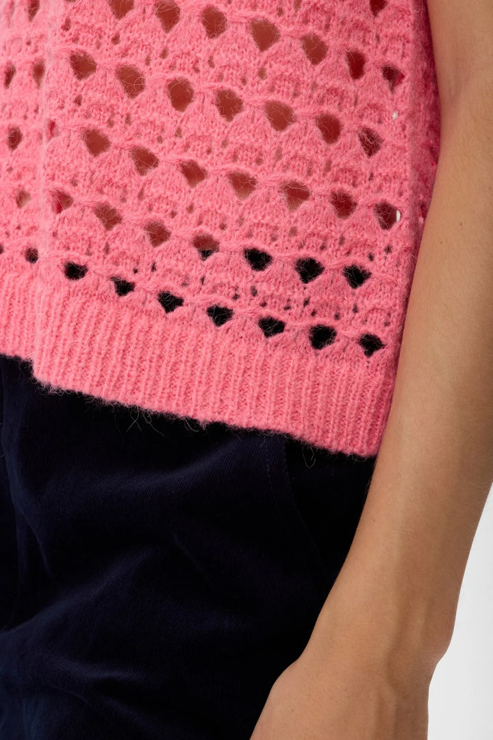 Nümph Nulaya Vest In Pink Lemonade