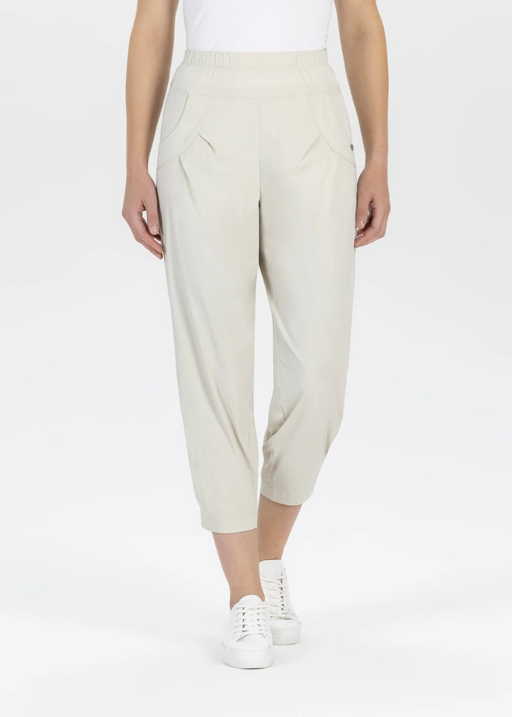 Stehmann Rachell Bengaline Trousers In Stone