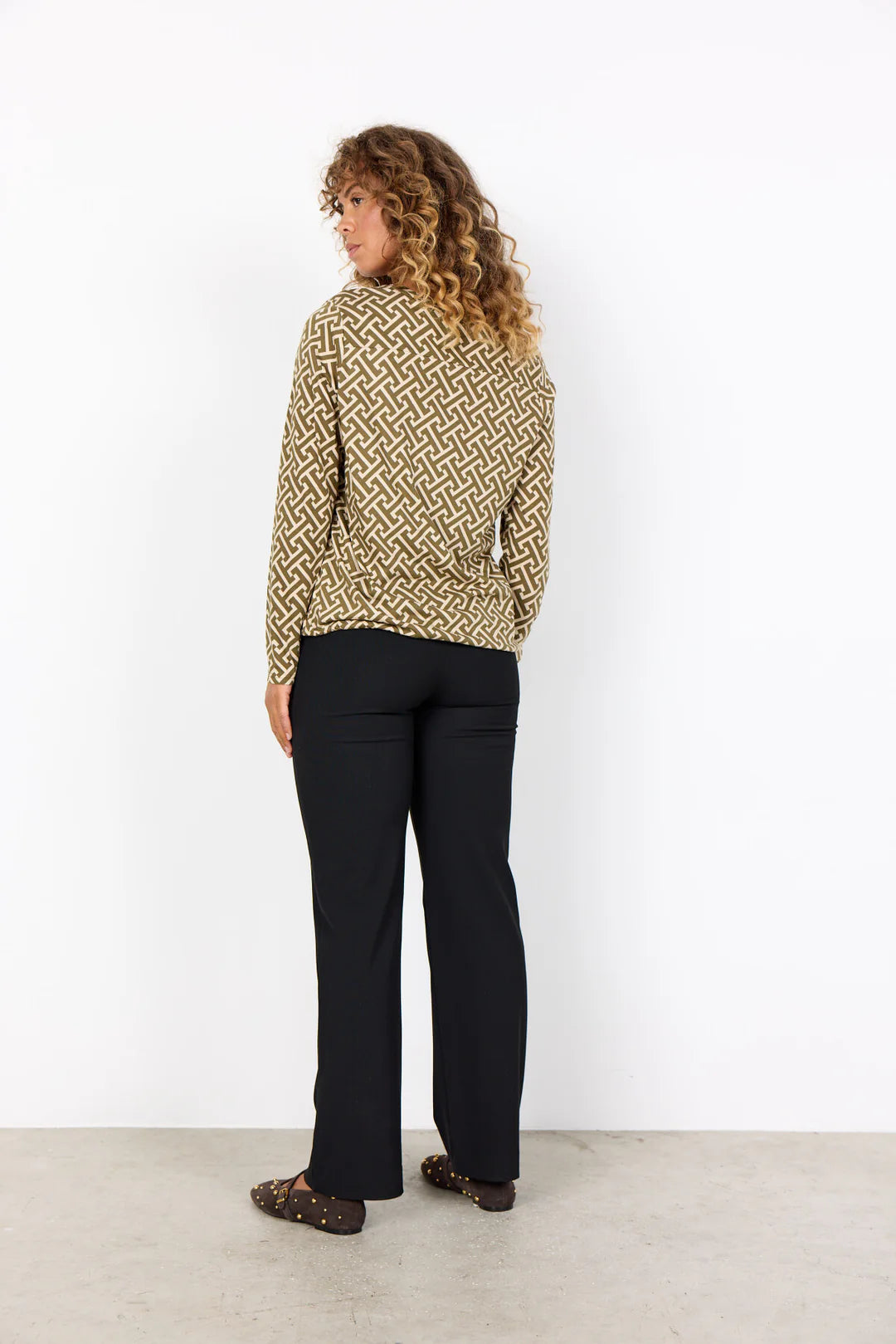 Soya Concept Felicity Top In Dark Green