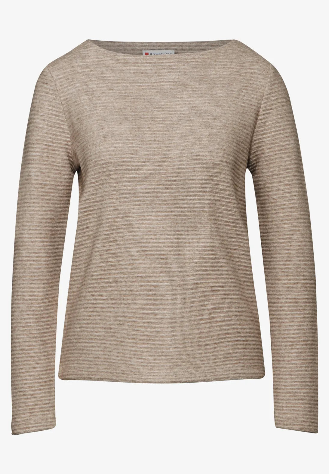 Street One Structured Jumper In Honey Sand