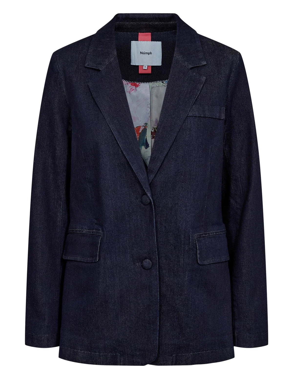 Nümph Nualetta Blazer In Dark Blue