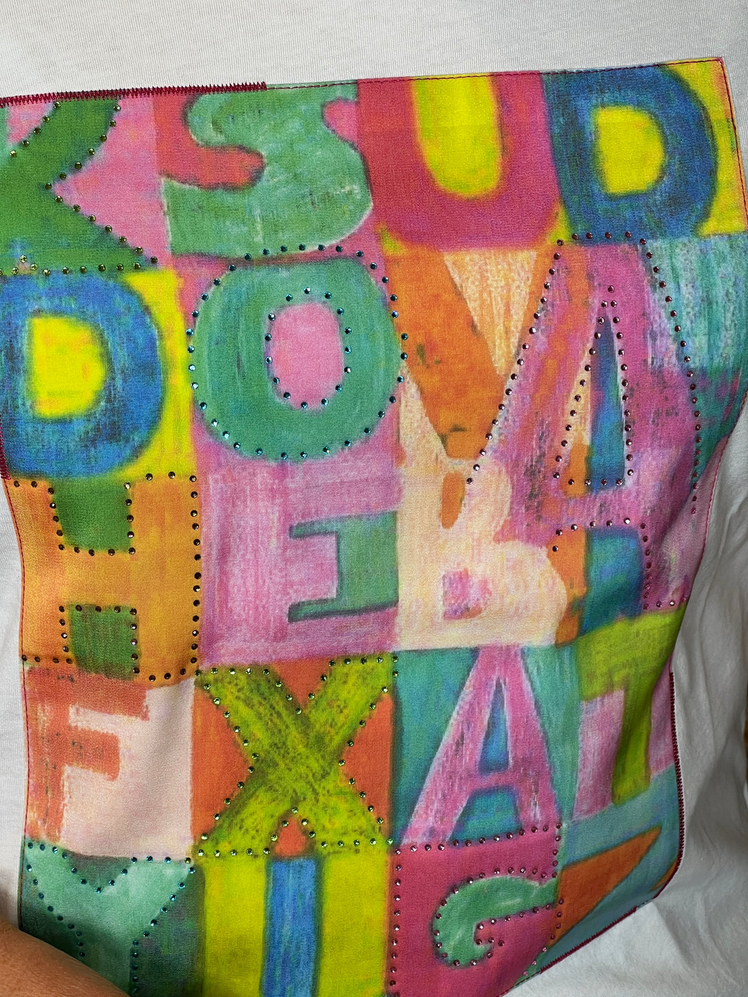 Milano Italy Print T-shirt In Off White