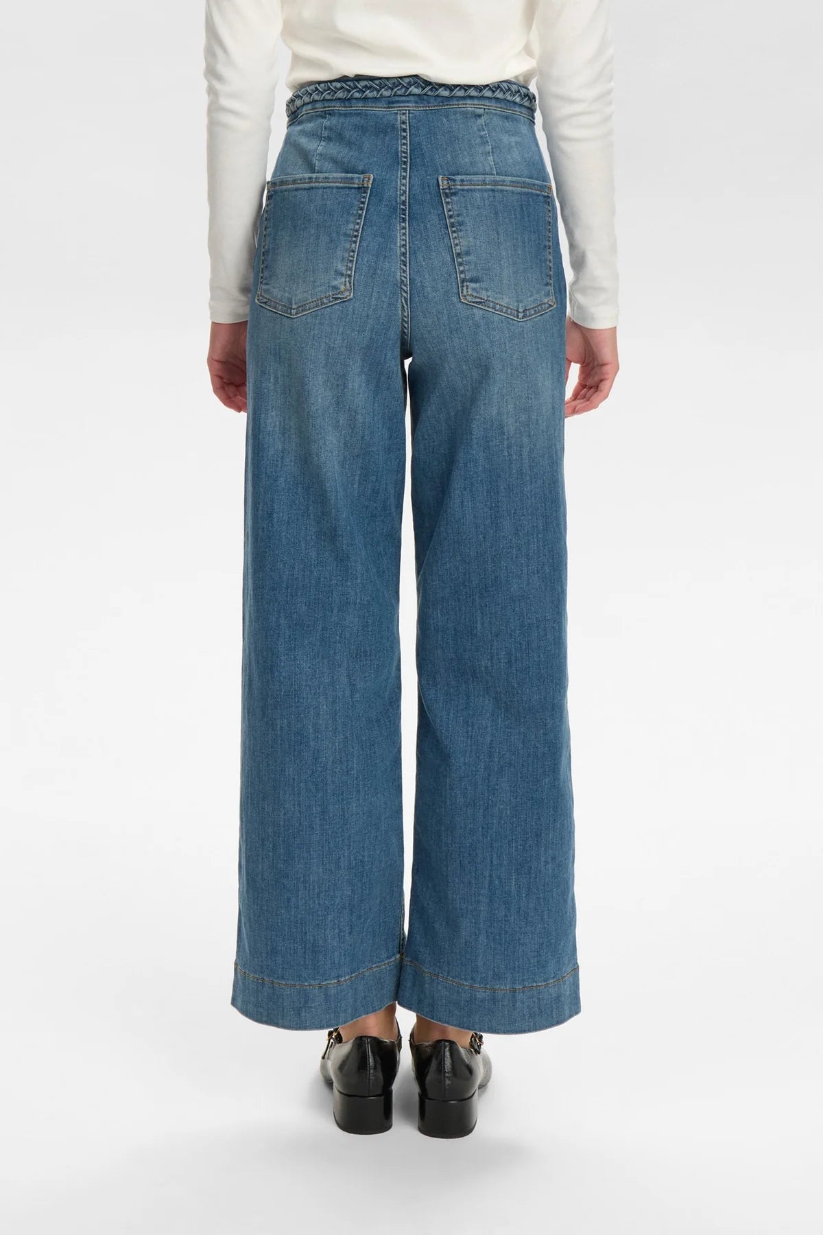 Nümph Nuparis Cropped jeans In Light Denim Blue