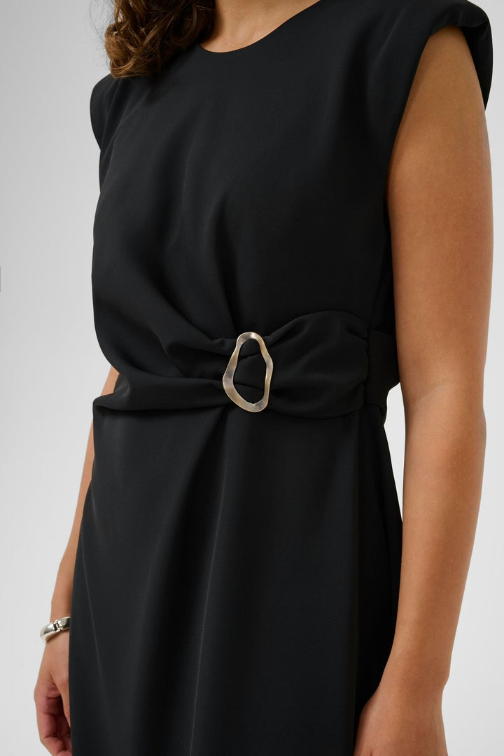 Culture Dress With ring detail In Black