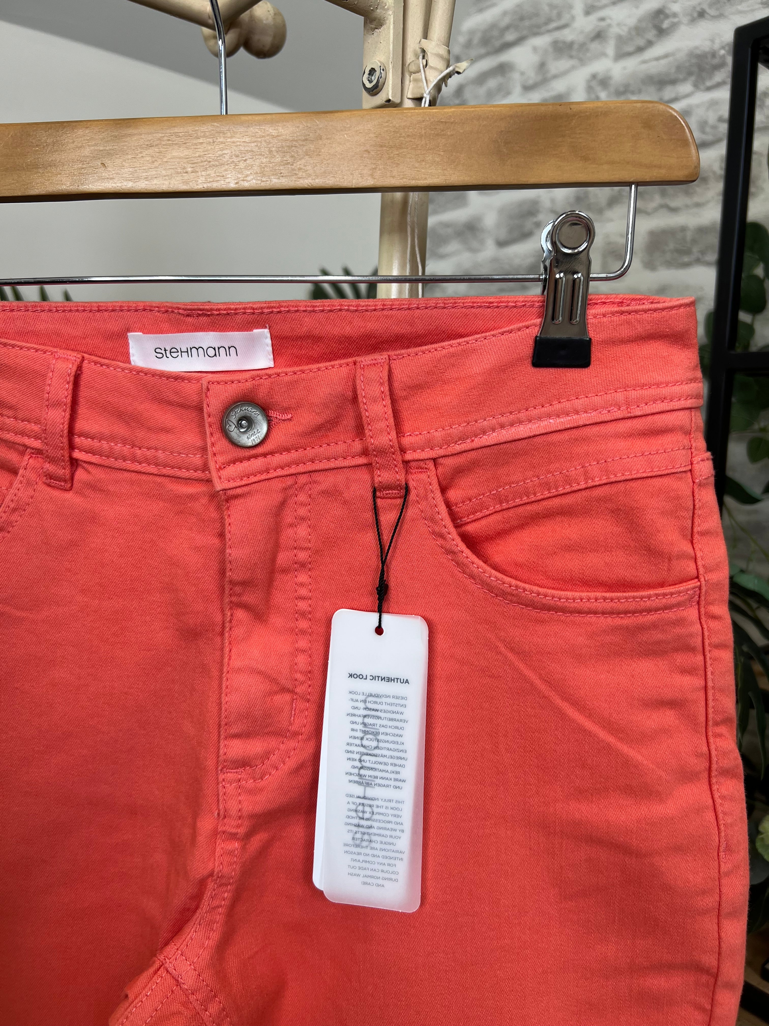 Stehmann Mellina 5-Pocket Jeans In Coral