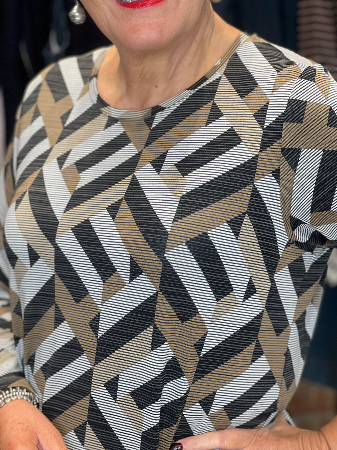 Soya Concept Galina Top In Sand Multi