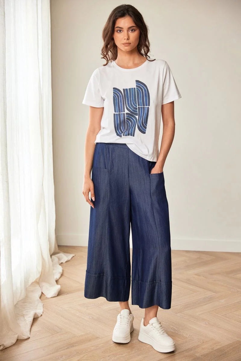 Peruzzi Lux Trousers In Denim