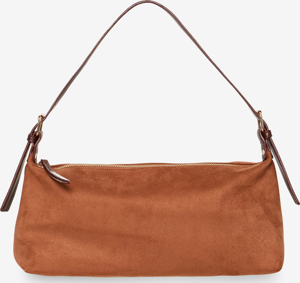 Shoulder bag in brown