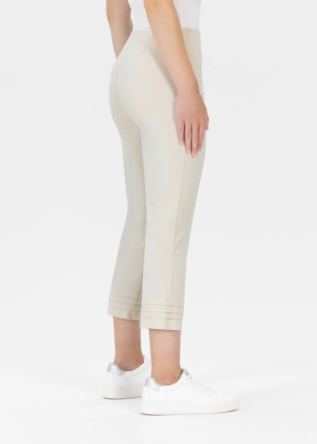 Stehmann Ina Summer Bengaline Trousers In Stone