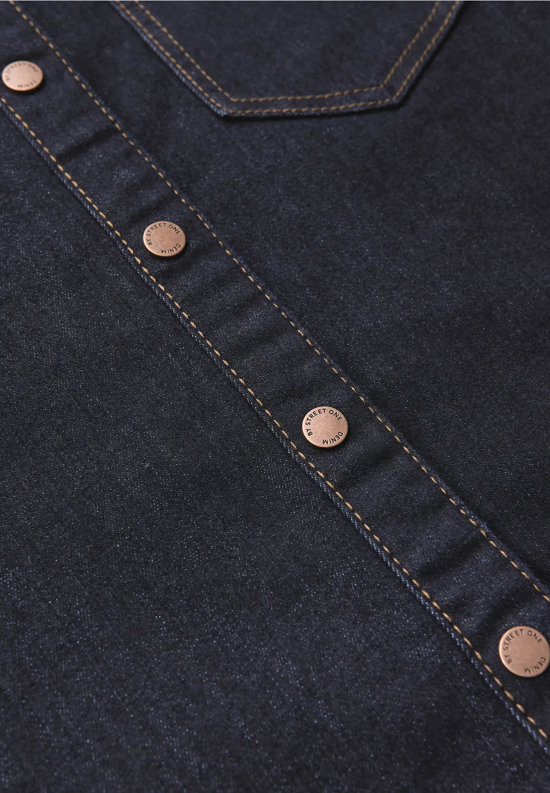 Street One Rinsed Look Denim Dress