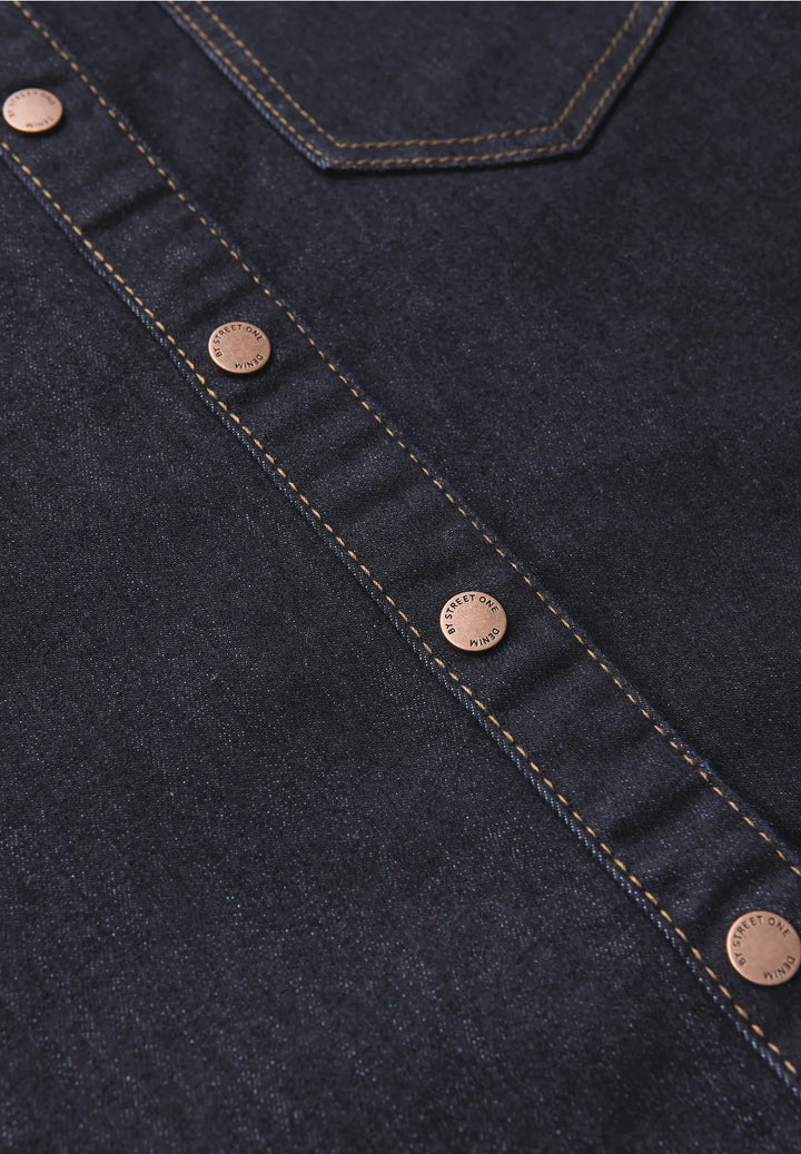 Street One Rinsed Look Denim Dress