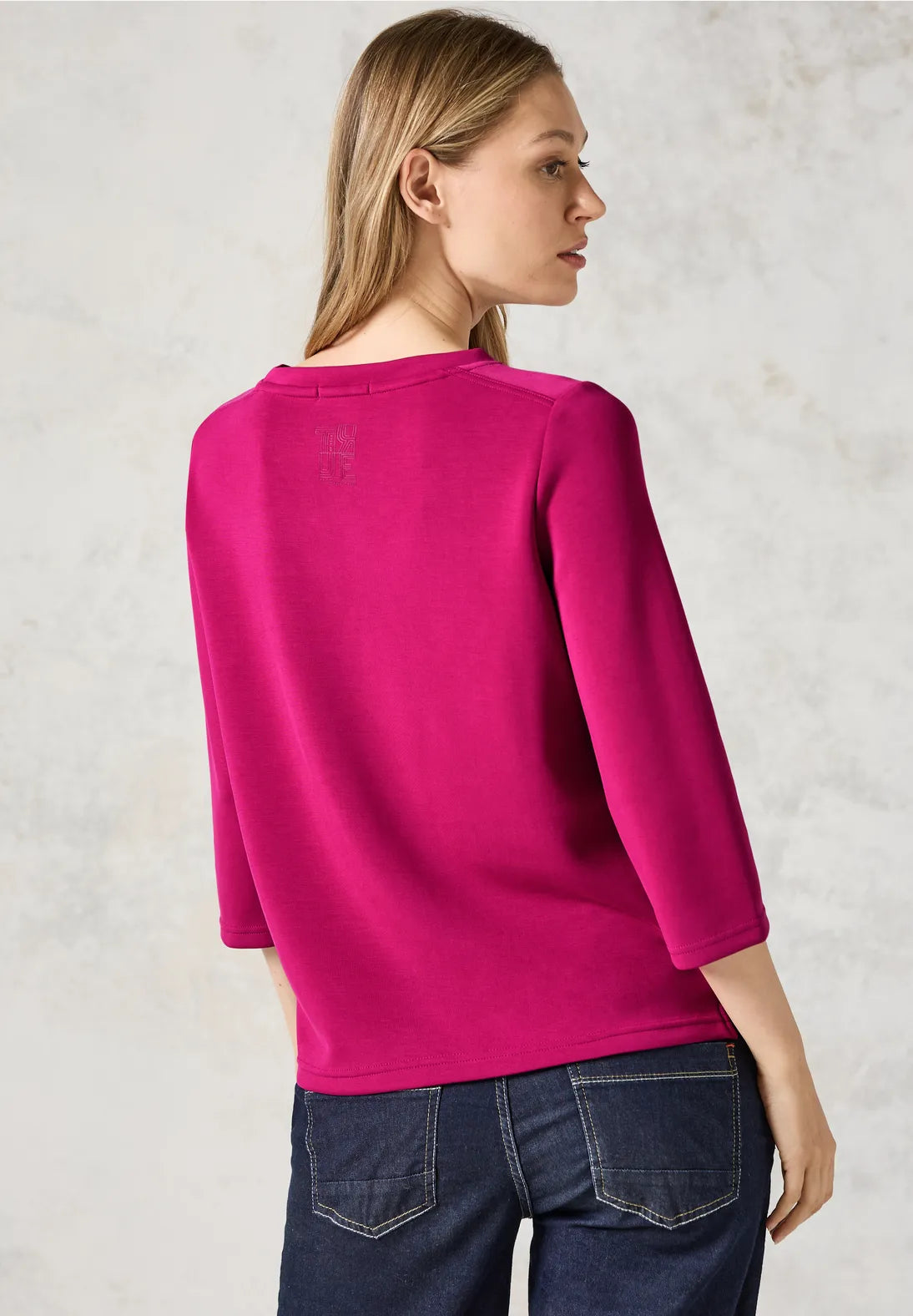 Cecil Hotfix Print Jumper In Jewel Pink