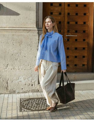 BIBA narrows leather shoulder bag