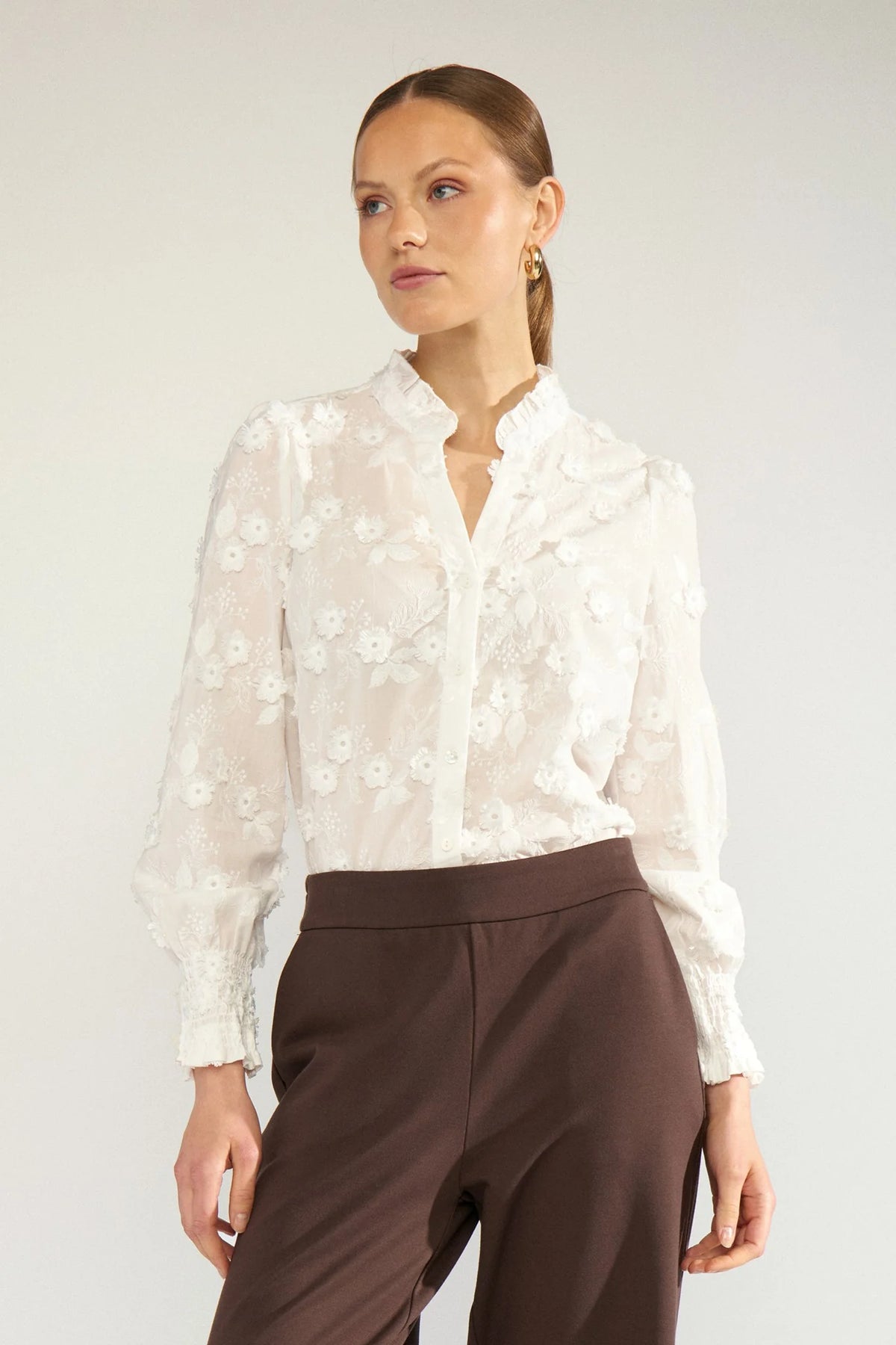 Nulena Shirt in bright white